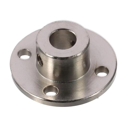 2 قطعة تحمل دائم الصلب شفة صلبة الفضة 8 مللي متر الداخلية ضياء دليل المحرك مقرنة/ وصلة ربط للعمود موصل in Kuwait