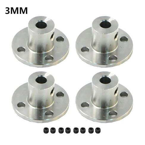 4pcs Flange Coupling Motor Guide Shaft Coupling Motor Plug Shaft for Motor Shafts with 3/4/5mm Inner Diameter(5mm) in Saudi Arabia