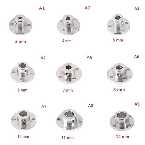 1PC Flange Shaft Coupling Rigid Motor Guide Axis Bearing Fittings(4mm) in Saudi Arabia