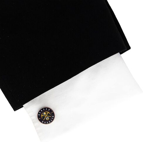 Desert Cactus Denver Nuggets Cufflinks NBA Team Logo National Basketball Association Formal Wear (Cufflinks) in Saudi Arabia