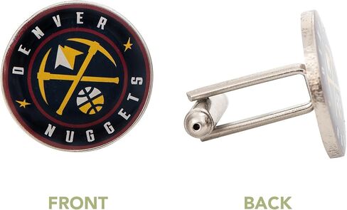Desert Cactus Denver Nuggets Cufflinks NBA Team Logo National Basketball Association Formal Wear (Cufflinks) in Saudi Arabia