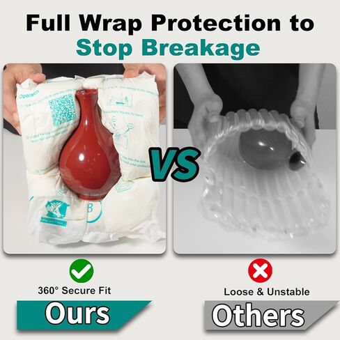 8 Pcs Expanding Packing Foam 13.5"x15.5", Protective Packaging Foam for Shipping Fragile Items, Protects Electronics, PC, Glassware, Pottery & Irregular Shapes in Kuwait