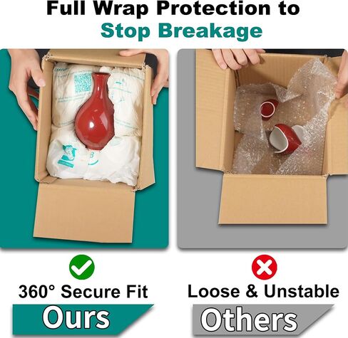 8 Pcs Expanding Packing Foam 13.5"x15.5", Protective Packaging Foam for Shipping Fragile Items, Protects Electronics, PC, Glassware, Pottery & Irregular Shapes in Kuwait