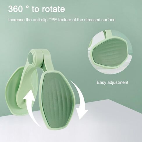 Thigh Exerciser for Women, Non-Install Pelvic Floor Muscle Trainer for Postpartum Rehabilitation, Inner Thigh-Toning Hip Trainer Enhanced Resistance Kegel Exerciser for Home Gym Fitness Equipment in Saudi Arabia
