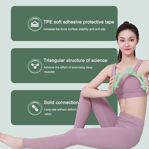 Thigh Exerciser for Women, Non-Install Pelvic Floor Muscle Trainer for Postpartum Rehabilitation, Inner Thigh-Toning Hip Trainer Enhanced Resistance Kegel Exerciser for Home Gym Fitness Equipment in Saudi Arabia