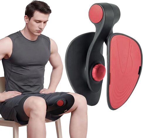 35LB Fixed-Resistance Inner Thigh Exerciser, Balanced Center-of-Gravity Hip & Leg Trainer for Women & Men, Easy-to-Use Lower Body & Pelvic Floor Workout Equipment for Home Gym in Saudi Arabia