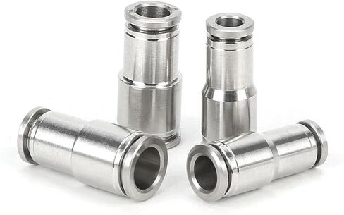 Air Hose Quick Connect Adapter, 1PCS PU PG PE Brass Metal Pneumatic Quick Coupling 4-12mm Air Compressor Hose Connector(PE12mm) in Saudi Arabia