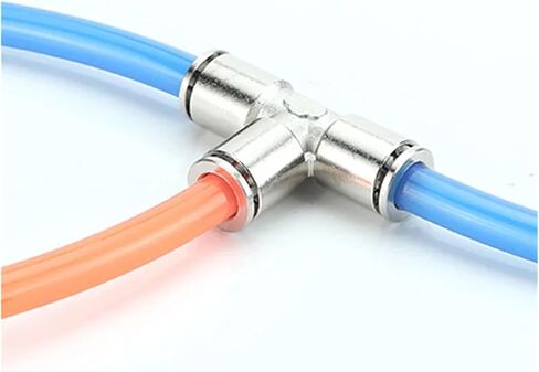 Air Hose Quick Connect Adapter, 1PCS PU PG PE Brass Metal Pneumatic Quick Coupling 4-12mm Air Compressor Hose Connector(PE12mm) in Saudi Arabia