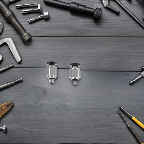 4pcs Copper Pneumatic Quick Connectors Pc4-m5 Straight Threaded Push-to-connect Fittings Air Hose Coupling for Compressor and Industrial Use in Kuwait