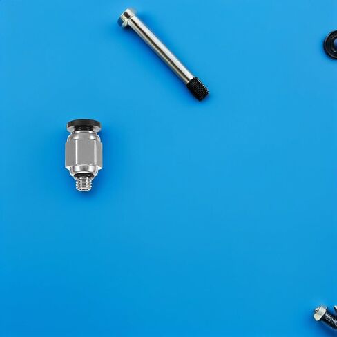 4pcs Copper Pneumatic Quick Connectors Pc4-m5 Straight Threaded Push-to-connect Fittings Air Hose Coupling for Compressor and Industrial Use in Kuwait