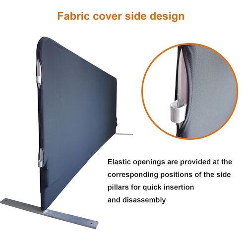 8.5 Ft Heavy Duty Portable Crowd Control Safety Barriers Barricade Jacket Cover for Event Setups Trade Shows Concerts Festivals Sporting Events in Saudi Arabia