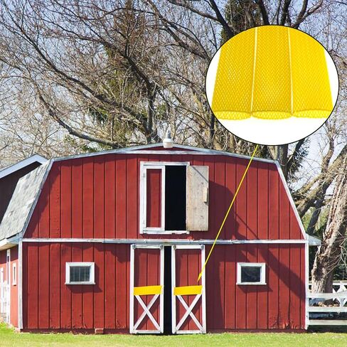 13 FT High Visibility Chain Cover, Swing Chain Covers, Winch Rope Sleeve for 1.12 Inch Chains, Suitable for Porches, Gardens and Barn Perimeters in Saudi Arabia