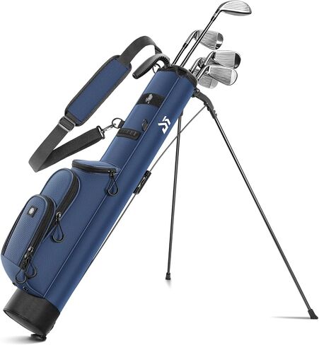 Lightweight Sunday Golf Stand Bag, Small Par 3 Carry Bag with Cooler Pocket, Holds Up to 6 Clubs for Men & Women in Saudi Arabia