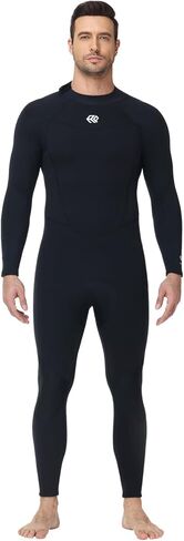 بدلة غوص كاملة من النيوبرين مقاس 3 مم للرجال، بدلة سباحة ممتازة للغوص والغطس وركوب الأمواج in Kuwait