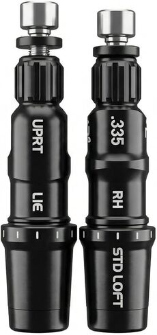 .335 طرف محول عمود الجولف لسائق Fairway Wood RH، متوافق مع Taylormade M1 M2 M3 M4 M5 M6 SIM SIM2 R15 QI10، Qi35 Stealth2، Stealth/BRNR Mini Driver | أسود| 1 قطعة in Kuwait