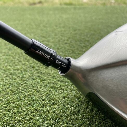 .335 طرف محول عمود الجولف لسائق Fairway Wood RH، متوافق مع Taylormade M1 M2 M3 M4 M5 M6 SIM SIM2 R15 QI10، Qi35 Stealth2، Stealth/BRNR Mini Driver | أسود| 1 قطعة in Kuwait