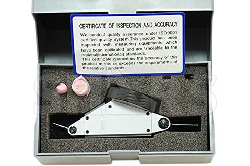 مؤشر اختبار القرص الأفقي من النوع السويسري 060 بوصة، 0005 بوصة، قطر الوجه 1.5 بوصة 303-3212 ف] in Kuwait