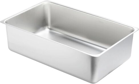 Curta مقلاة Deep Spillage 6 بوصة ، الحجم الكامل ، الخدمة الثقيلة ، 18-8 من الفولاذ المقاوم للصدأ ، NSF مدرج ، 21 "D x 13" W x 5.91 "H ، 21 Gauge in Kuwait