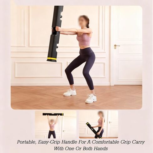 Fitness Tube with Handles,Strength Training Cylinder Yoga Column, Weight-Bearing Fitness Equipment,for Loaded Movement Training in Saudi Arabia