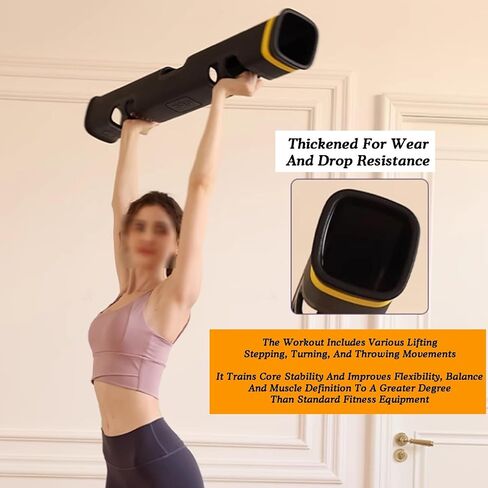 Fitness Tube with Handles,Strength Training Cylinder Yoga Column, Weight-Bearing Fitness Equipment,for Loaded Movement Training in Saudi Arabia