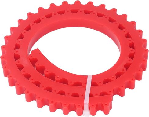 Flexible Curve Guide Shaping Strip 16mm Spacing, 1 Meter Gear Driven Profiling Strip for Woodworking - High Elasticity Polymer, Precise Pattern Transfer, Easy Installation in Kuwait