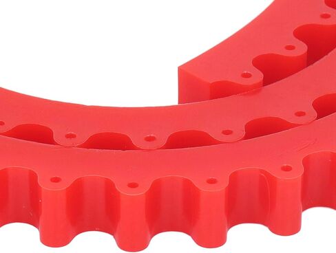 Flexible Curve Guide Shaping Strip 16mm Spacing, 1 Meter Gear Driven Profiling Strip for Woodworking - High Elasticity Polymer, Precise Pattern Transfer, Easy Installation in Kuwait