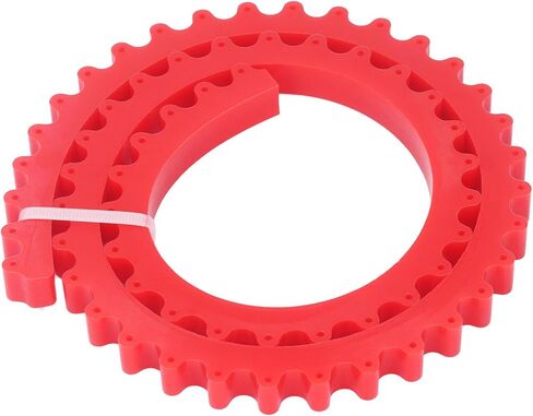 Flexible Curve Guide Shaping Strip 16mm Spacing, 1 Meter Gear Driven Profiling Strip for Woodworking - High Elasticity Polymer, Precise Pattern Transfer, Easy Installation in Kuwait