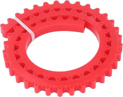 Flexible Curve Guide Shaping Strip 16mm Spacing, 1 Meter Gear Driven Profiling Strip for Woodworking - High Elasticity Polymer, Precise Pattern Transfer, Easy Installation in Kuwait