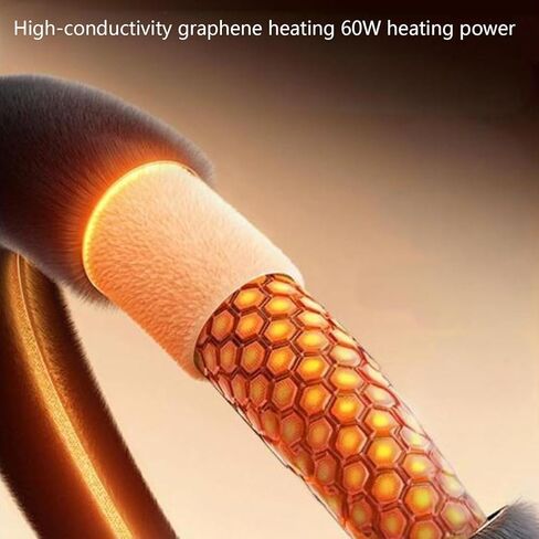 غطاء عجلة القيادة مُسخن لاسلكيًا، غطاء عجلة القيادة مُسخن، 12 فولت لتدفئة اليد السريعة، القطر الخارجي 14.5-15 بوصة لعجلات قيادة السيارة ذات الحجم القياسي (TypeO) in Saudi Arabia