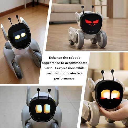 Face Bumper Protector Compatible with Loona Petbot Robot Dog Flexible Face Protector Anti Scratch Protective Cover Accessory in Kuwait
