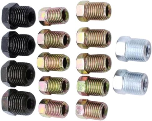 16 Inverted Tube Nuts Tubing Connector Fit for 3/16 Inch in Kuwait