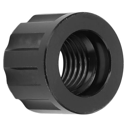 Dioche 12 X 1.75 Mountain Bike Thru Axle Nut X 1.5mm | Aluminum Alloy Bike Hubs Tube Shaft Nut | Easy Installation | Durable and Lightweight Bicycle Accessory in Saudi Arabia