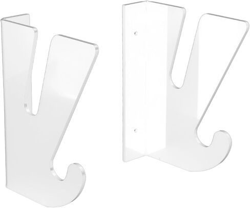 Acrylic Skateboard Wall Mount Skateboard, Wall Hanger Rack Display Holder Stand with Storage Hook for Garage Home Apartment in Saudi Arabia