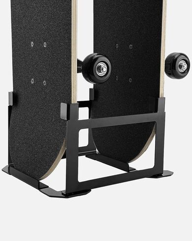 Adjustable Skateboard Floor Stand, Dual Side Display Rack with Anti Tip&Anti Scratch Protection in Kuwait