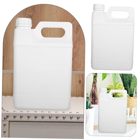 Zerodeko Airtight Storage Container with Lid Reusable Liquid Jug for Water Chemicals and More for Home Office and Outdoor Use in Saudi Arabia