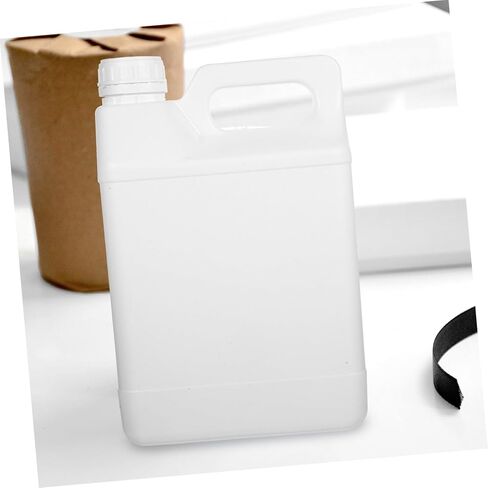Zerodeko Airtight Storage Container with Lid Reusable Liquid Jug for Water Chemicals and More for Home Office and Outdoor Use in Saudi Arabia