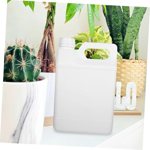 Zerodeko Airtight Storage Container with Lid Reusable Liquid Jug for Water Chemicals and More for Home Office and Outdoor Use in Saudi Arabia