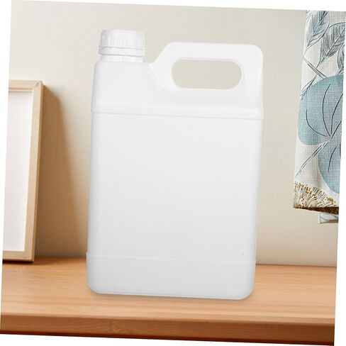 Zerodeko Airtight Storage Container with Lid Reusable Liquid Jug for Water Chemicals and More for Home Office and Outdoor Use in Saudi Arabia