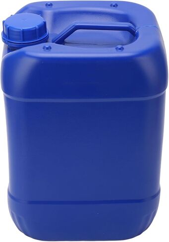 2 قطعة 10L HDPE البلاستيك التراص النفايات الكيميائية السائل دلو حاوية تخزين المختبر مع غطاء المسمار ومقبض للاستخدام الصناعي والمختبري in Saudi Arabia