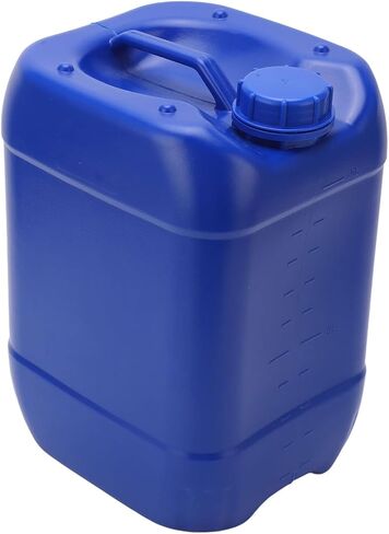 2 قطعة 10L HDPE البلاستيك التراص النفايات الكيميائية السائل دلو حاوية تخزين المختبر مع غطاء المسمار ومقبض للاستخدام الصناعي والمختبري in Saudi Arabia