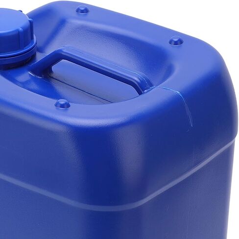 2 قطعة 10L HDPE البلاستيك التراص النفايات الكيميائية السائل دلو حاوية تخزين المختبر مع غطاء المسمار ومقبض للاستخدام الصناعي والمختبري in Saudi Arabia