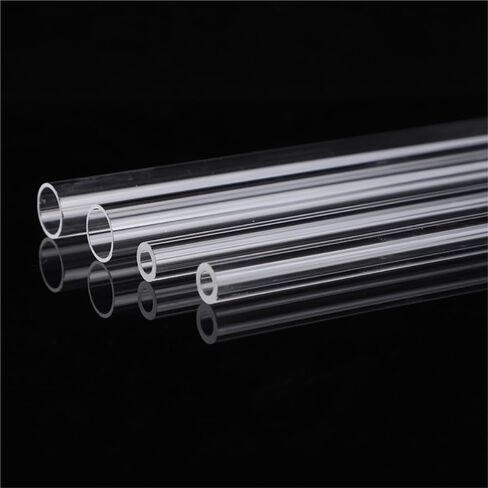 Clear Acrylic Pipe, Acrylic Plastic Pipe 16-110mm x 50cm for Aquarium Fish Tank Garden Watering(65MM*50CM) in Saudi Arabia