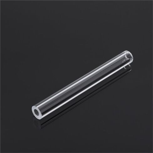 Clear Acrylic Pipe, Clear Acrylic Plastic Pipe Aquarium Garden Irrigation Water Supply 3-110mm x 20-50cm(40MM*20CM) in Saudi Arabia