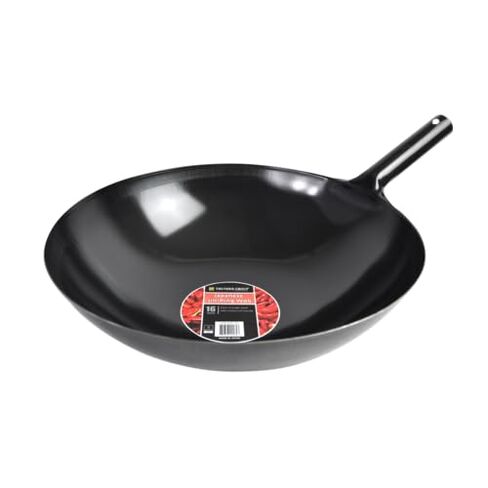 IRJWC302 Japanese Jin-Ping Wok, 16" Dia., 4-3/4" deep, with 7-1/8" of Reinforced sandwiched Welding, Extra Strength Steel in Saudi Arabia