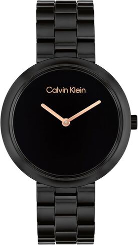Calvin Klein Women's CK Pure - 35mm 2H 2H Slim Watch - سوار سيراميك - ساعة أنيقة أنيقة - الأزياء المتميزة - هدية لها in Saudi Arabia