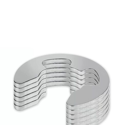 100Pcs Stainless Steel E-Clip Circlip,Stainless Steel Circlips Assorted,E-Clip Internal External Snap Ring Circlip M10 in Saudi Arabia