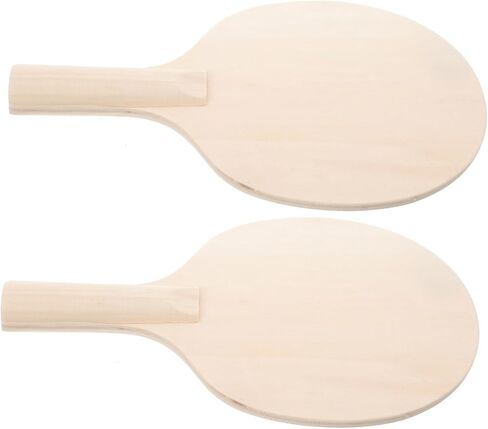 TOYANDONA DIY Table Tennis Paddle Bottom Plate Wooden Racket 10X5.9 Inch Lightweight for Portable Ping Pong Training and Game Practice in Saudi Arabia