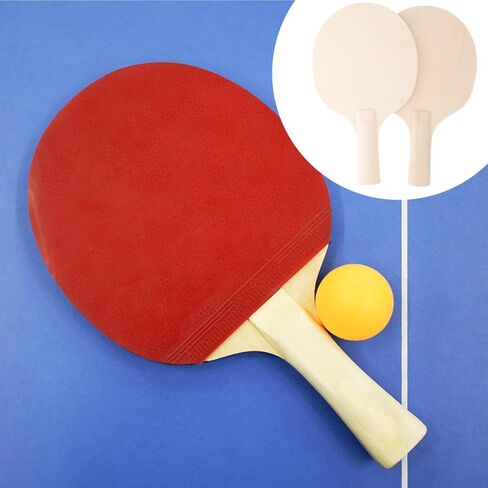 TOYANDONA DIY Table Tennis Paddle Bottom Plate Wooden Racket 10X5.9 Inch Lightweight for Portable Ping Pong Training and Game Practice in Saudi Arabia