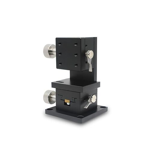 Dovetail Groove Sliding Table XZ Axis LWE4040 40 * 40 Manual Platform Rack and Pinion Drive Knob Fine-Tuning Slide in Kuwait