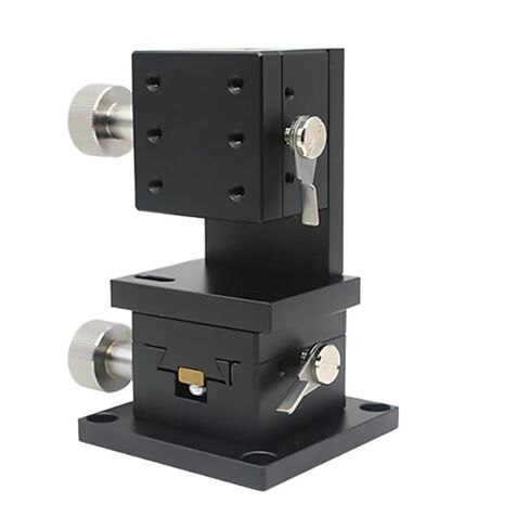 Dovetail Groove Sliding Table XZ Axis LWE4090 40 * 90 Manual Platform Rack and Pinion Drive Knob Fine-Tuning Slide in Saudi Arabia